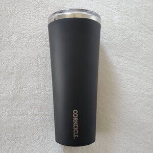 Corkcicle Classic Triple Insulated Coffee Mug with Lid, Matte Black, 24 oz